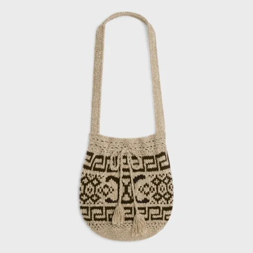 Bag in triomphe fair isle wool