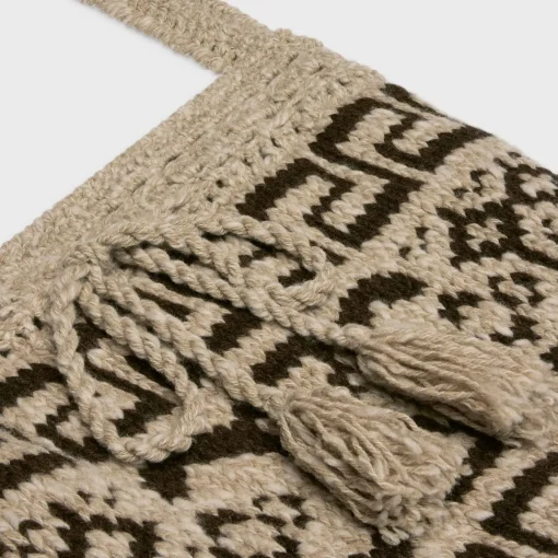 Bag in triomphe fair isle wool
