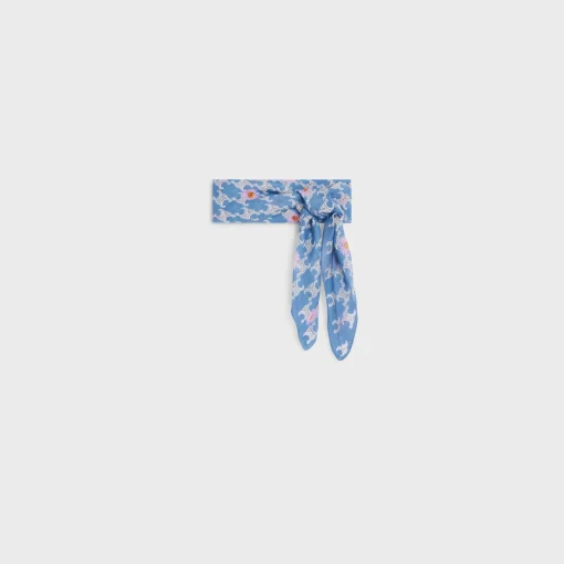 bandana in cotton and silk