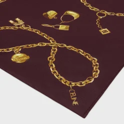 bandana in silk twill