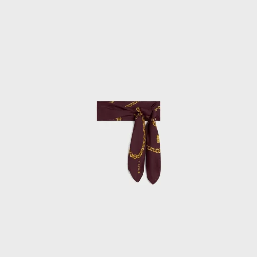 bandana in silk twill
