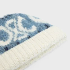 beanie in triomphe fair isle wool