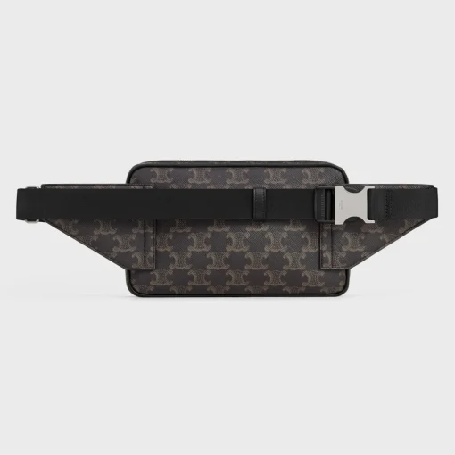 BELT BAG in Triomphe Canvas and calfskin
