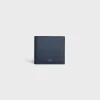 Bi-fold wallet in Grained calfskin