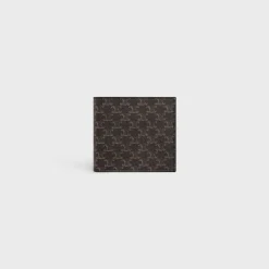 Bi-fold wallet in Triomphe Canvas