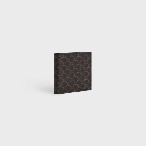 Bi-fold wallet in Triomphe Canvas