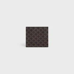 Bi-fold wallet in Triomphe Canvas