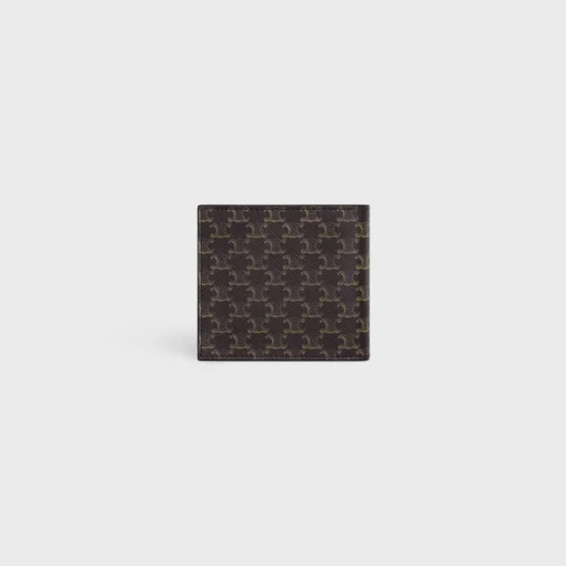 Bi-fold wallet in Triomphe Canvas