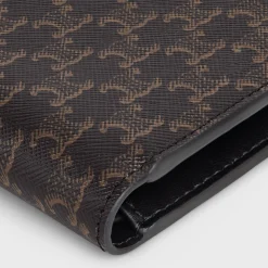 Bi-fold wallet in Triomphe Canvas