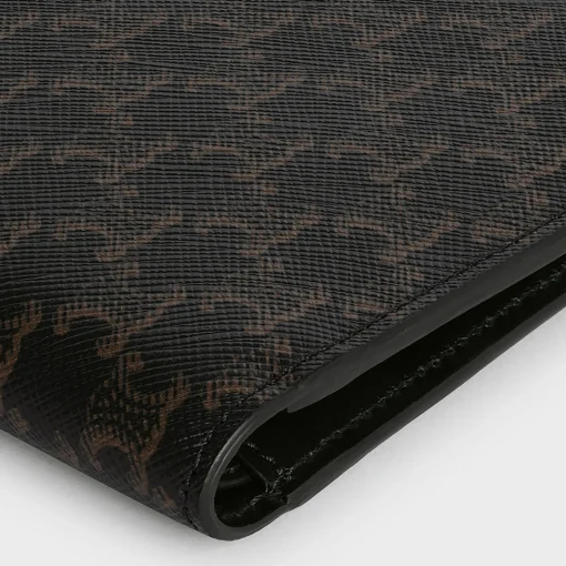 Bi-fold wallet in Triomphe Canvas