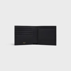 Bi-fold Wallet with Coin Compartment in Triomphe Canvas