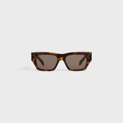 Black Frame 55 Sunglasses in Acetate