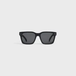 Black Frame 45 Sunglasses in Acetate