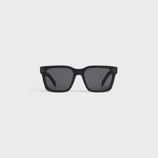 Black Frame 45 Sunglasses in Acetate