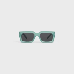 Black Frame 53 Sunglasses in Acetate