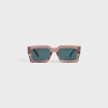 Black Frame 53 Sunglasses in Acetate