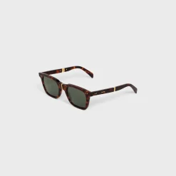 Black Frame 44 Sunglasses in Acetate with Metal