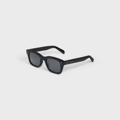 Black Frame 41 Sunglasses in Acetate