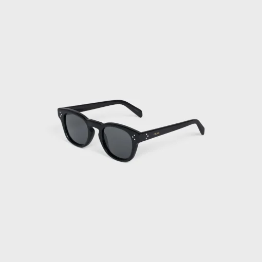 Black Frame 42 Sunglasses in Acetate