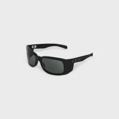 Black Frame 54 Sunglasses in Acetate