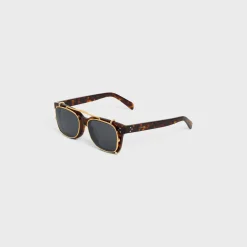Black Frame 51 Sunglasses in Acetate with Metal