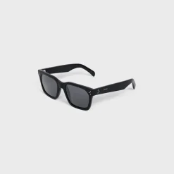 Black Frame 45 Sunglasses in Acetate