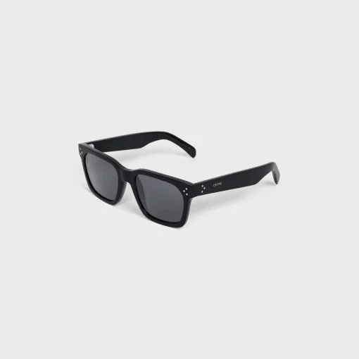 Black Frame 45 Sunglasses in Acetate