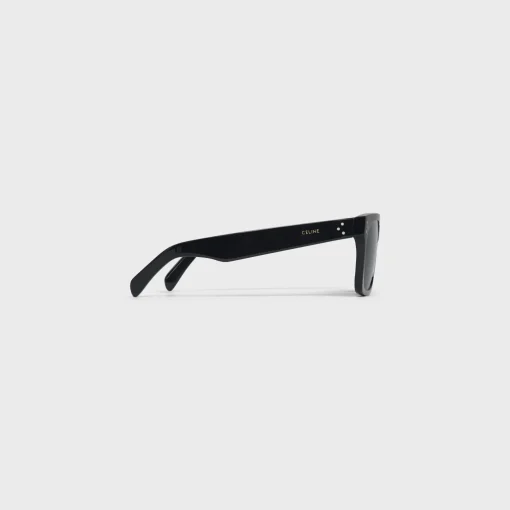 Black Frame 45 Sunglasses in Acetate