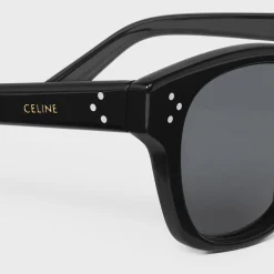 Black Frame 42 Sunglasses in Acetate