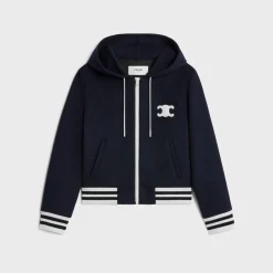 blouson Triomphe jacket in double faced cashmere