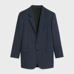 BNF BLAZER IN STRIPED WOOL