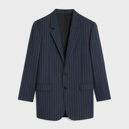 BNF BLAZER IN STRIPED WOOL