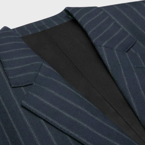 BNF BLAZER IN STRIPED WOOL