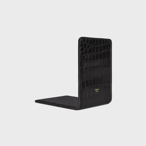 BOOKEND IN CROCODILE