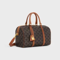 BOSTON in Triomphe Canvas and calfskin