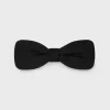 Bow tie in silk rep