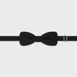 Bow tie in silk rep