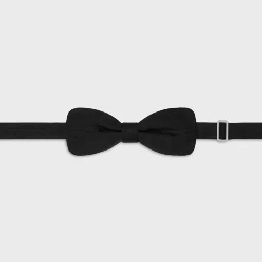 Bow tie in silk rep