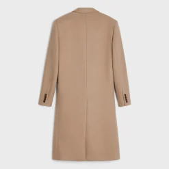 boxy coat in cashmere cloth