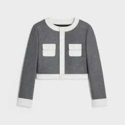 Brompton jacket in wool cloth