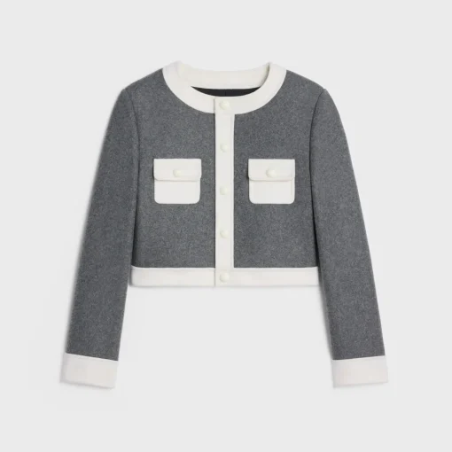 Brompton jacket in wool cloth