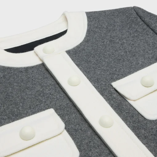 Brompton jacket in wool cloth