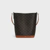 Bucket in Triomphe canvas and calfskin