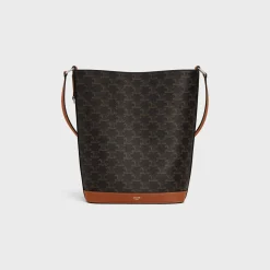Bucket in Triomphe canvas and calfskin