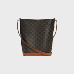 Bucket in Triomphe canvas and calfskin