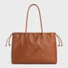 cabas drawstring cuir triomphe in Smooth Calfskin