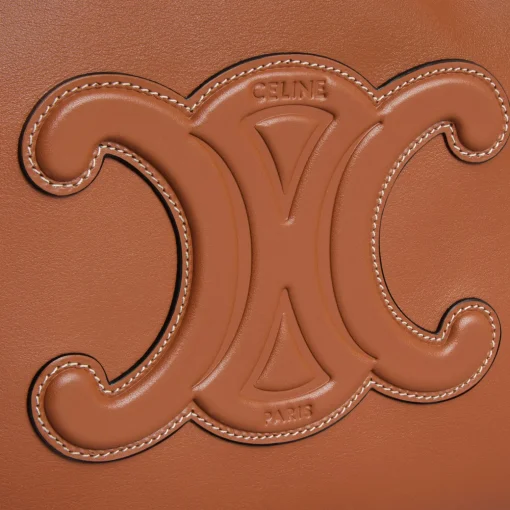 cabas drawstring cuir triomphe in Smooth Calfskin
