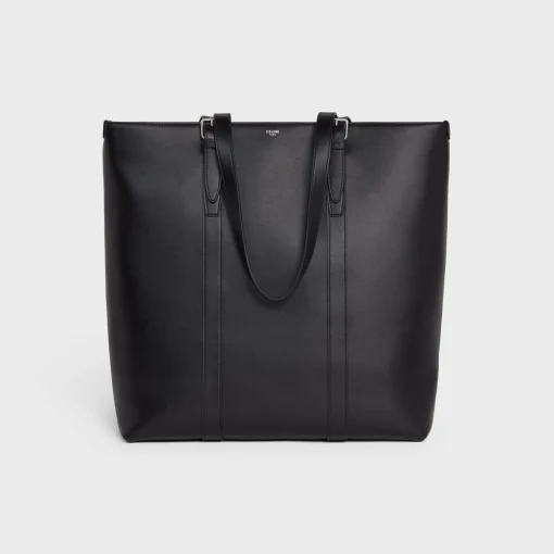 CABAS WITH BUCKLE in SMOOTH CALFSKIN