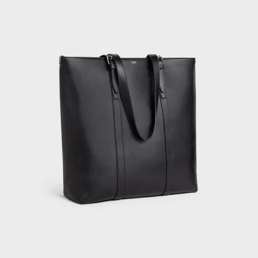 CABAS WITH BUCKLE in SMOOTH CALFSKIN