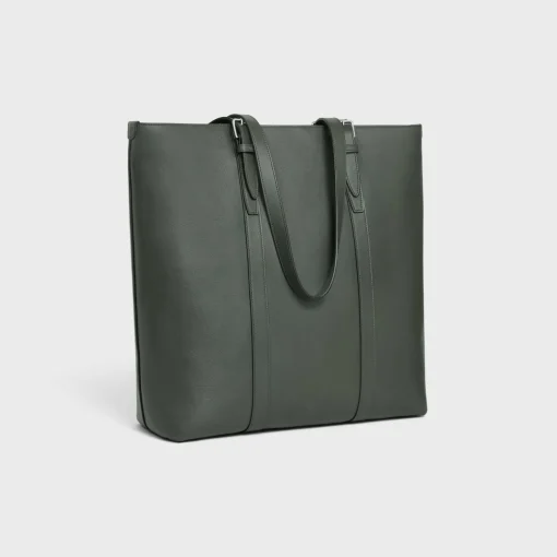 CABAS WITH BUCKLE in SMOOTH CALFSKIN